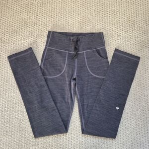 Lululemon Skinny Will Pant In Purple Sz 4